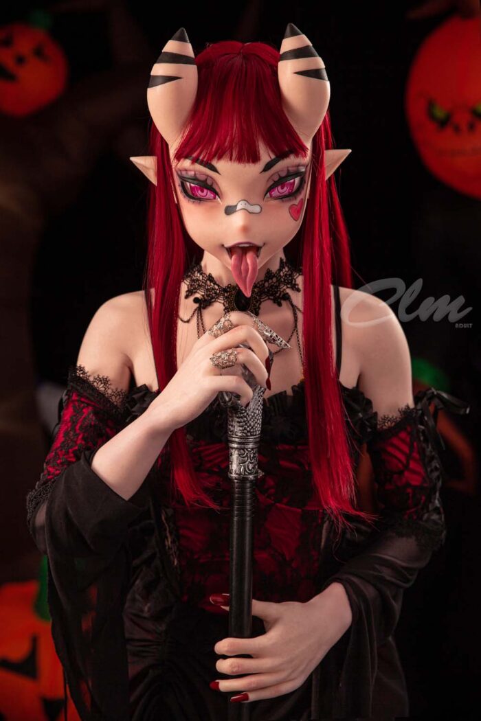 Climax Doll® 157cm b cup Halloween silicone sex doll Meru