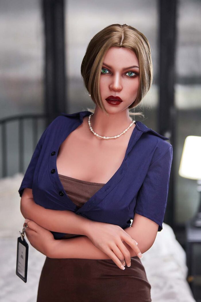 SY Doll® 158cm c cup milf silicone head sex doll Nina