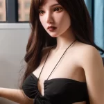Qita® 158cm d cup silicone head bbw sex doll Tomie