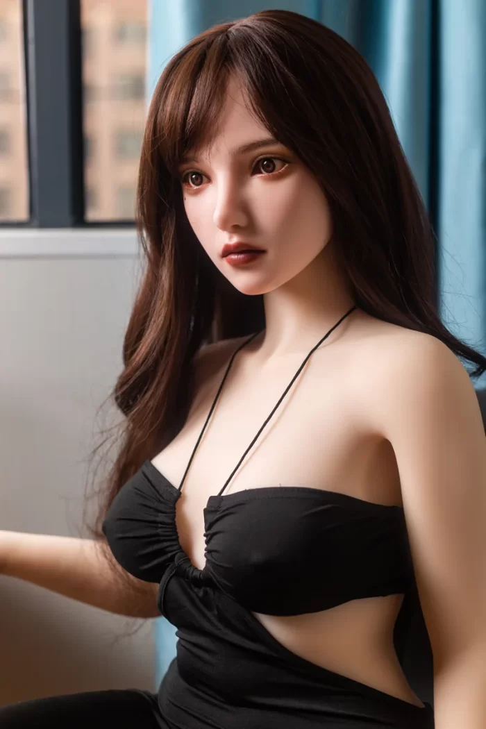 Qita® 158cm d cup silicone head bbw sex doll Tomie