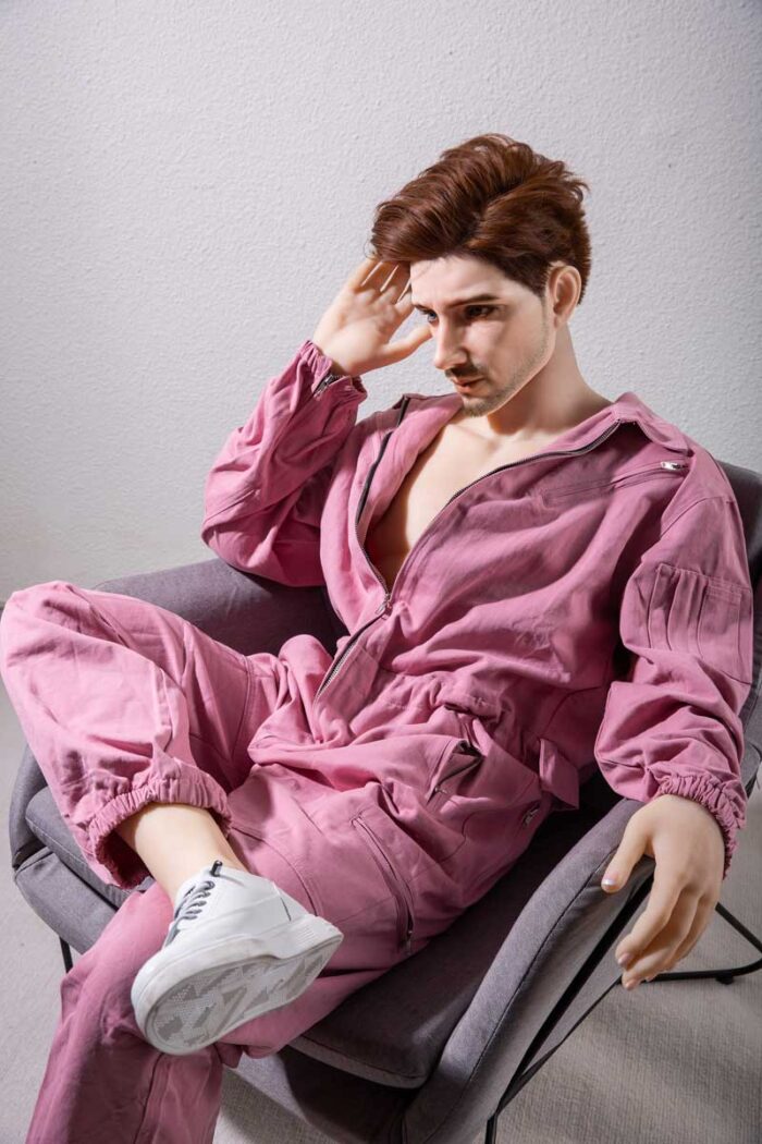 Qita® 175cm silicone head male sex doll Alex