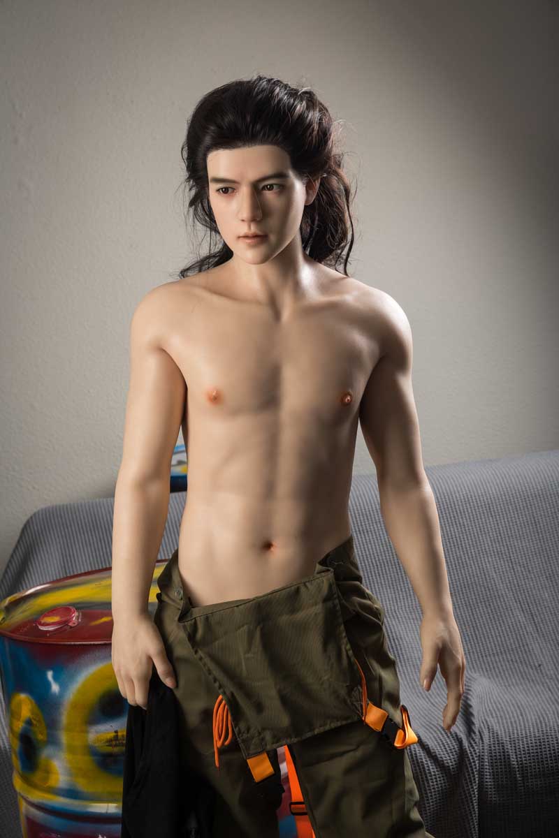 Qita® 177cm full silicone male sex doll Han