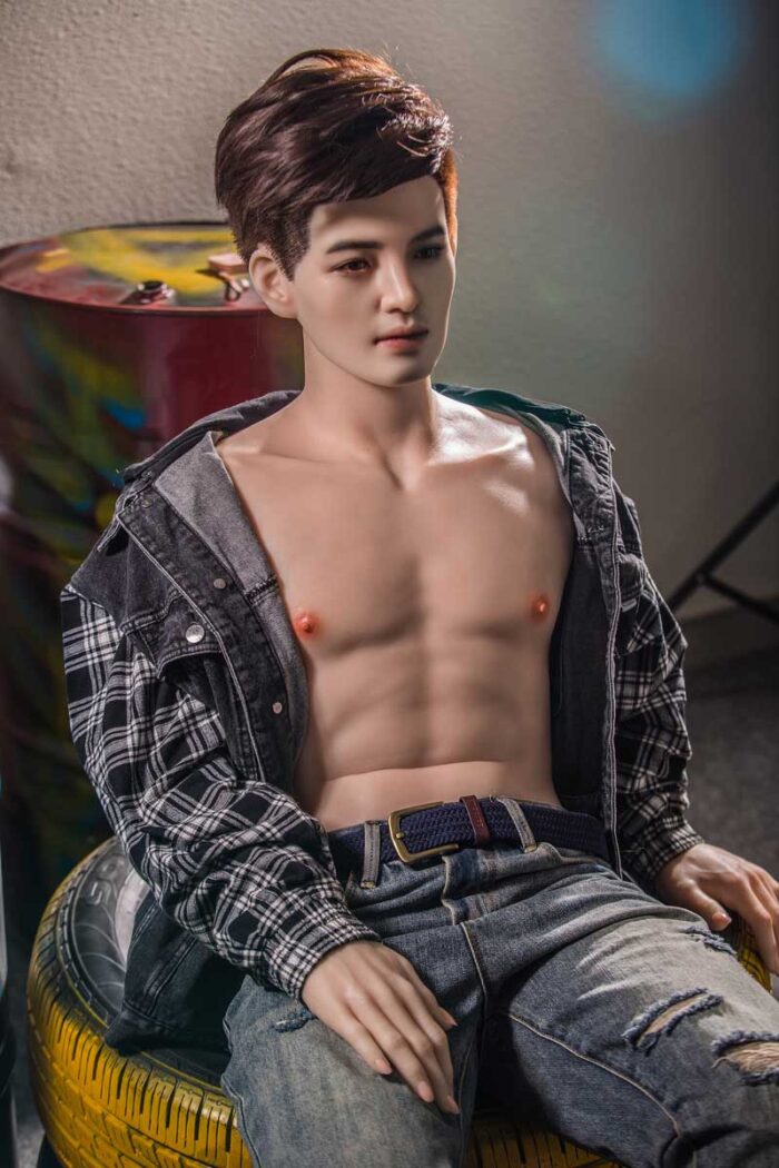 Qita® 177cm full silicone male sex doll Teo