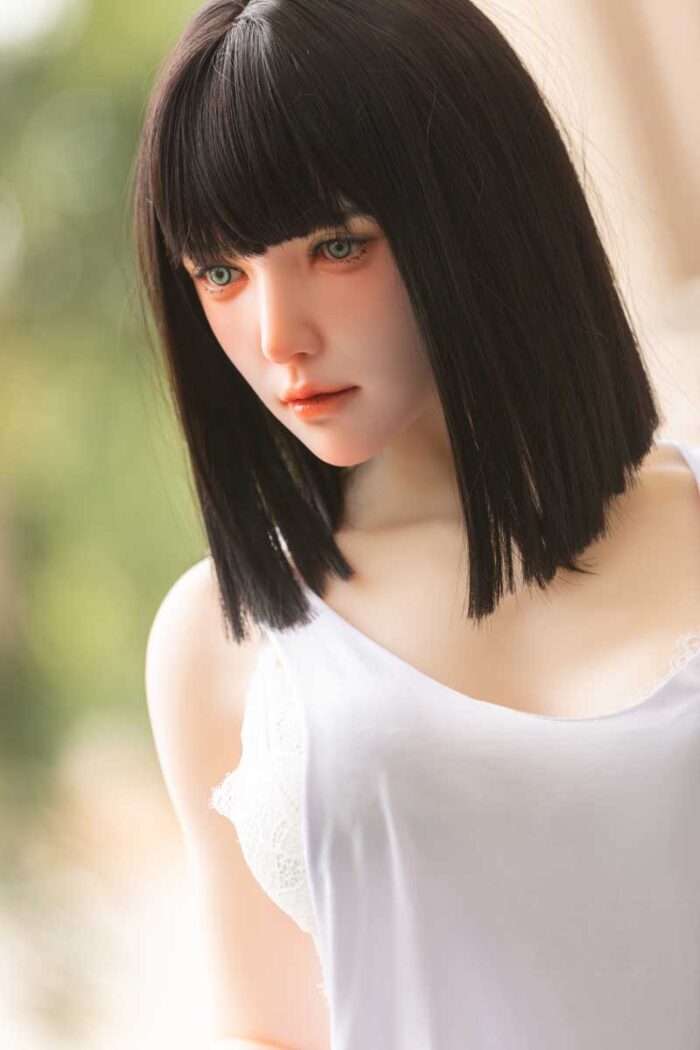 Qita® 168cm d cup silicone head sex doll Sungmi