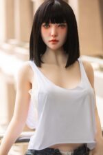 Qita® 168cm d cup silicone head sex doll Sungmi