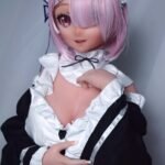 Elsa Babe® 148cm mini full silicone anime sex doll Mishima