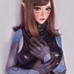 Elsa Babe® 165cm anime silicone sex doll Ria