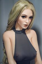 Elsa Babe® 165cm blonde full silicone sex doll OliviaSmith