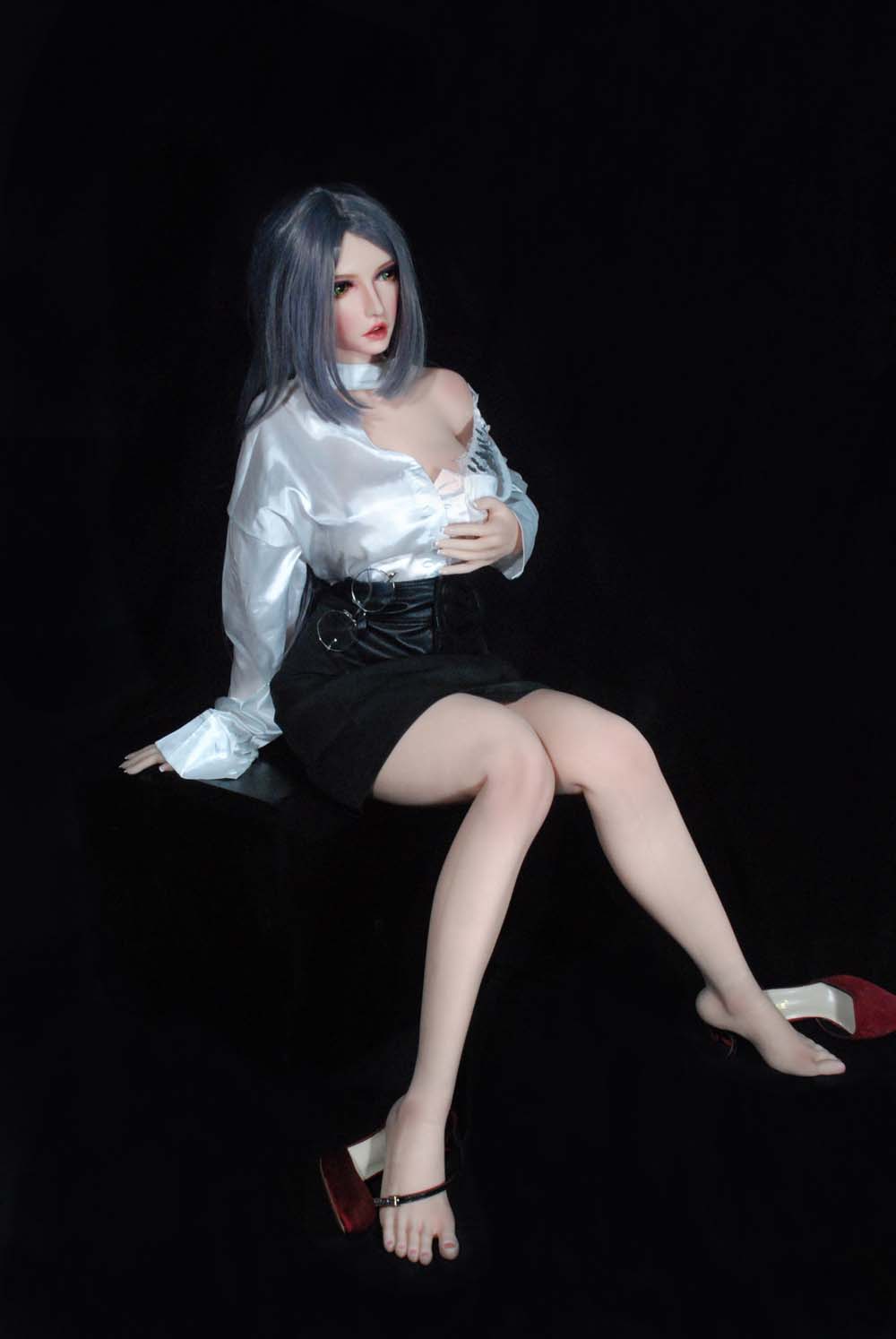 Elsa Babe® 150cm full silicone asian sex doll KurosawaMisa