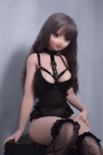 Elsa Babe® 148cm mini full silicone anime sex doll Miyo