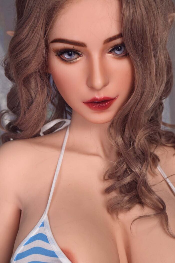 Elsa Babe® 165cm blonde full silicone sex doll MollyRedWolf