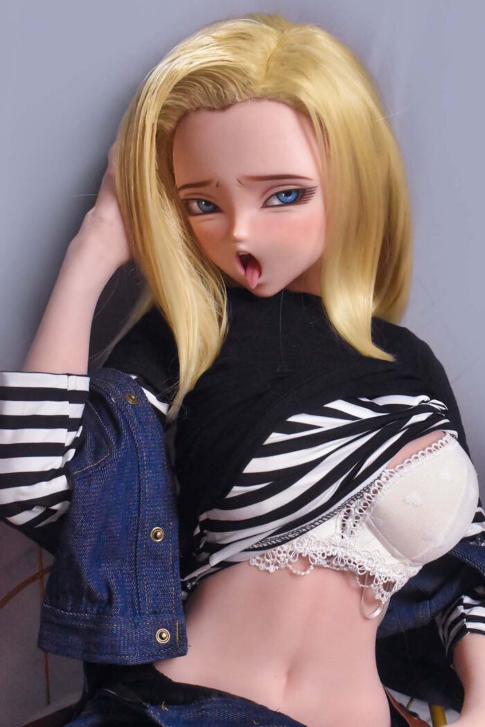 Sawano Saori 148cm Full Silicone Anime Sex Doll Elsa Babe