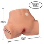 Xise® 21cm TPE mini sex doll torso ass Traci