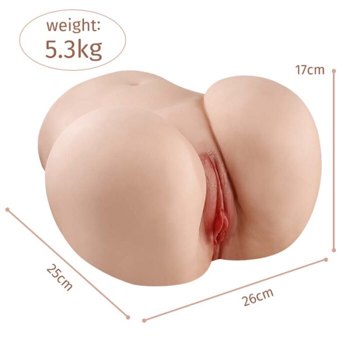 Xise® 25cm TPE ass mini sex doll torso Lia