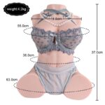 Xise® 37cm tpe sex doll torso Lorraine