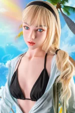 CLM Doll® blonde full silicone sex doll Gali