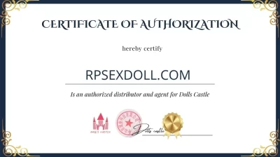 dolls castle certificate of authorization for rpsexdoll