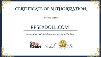 Elsa babe certificate of authorization for rpsexdoll