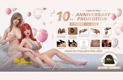 10 anniversary promotion 15% off and free options