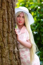 AK Doll® 168cm g cup blonde silicone sex doll Raven