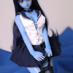 Sailor Moon Sex Doll 60cm (1ft12) Silicone Body,Blue Skin - Climax Doll®