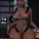 Chanapa 150cm(4ft11) F-cup Black TPE Sex Doll - Dolls Castle®