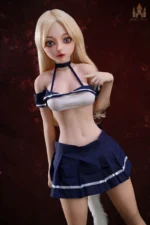 Sherry 144cm(4ft9) C-cup Japanese TPE Sex Doll-Dolls Castle®