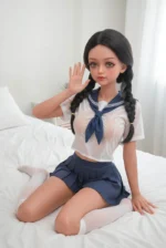 Yuka 85cm(2ft9) D-cup Silicone Realistic Mini Sex Doll-SY Doll® - Image 3